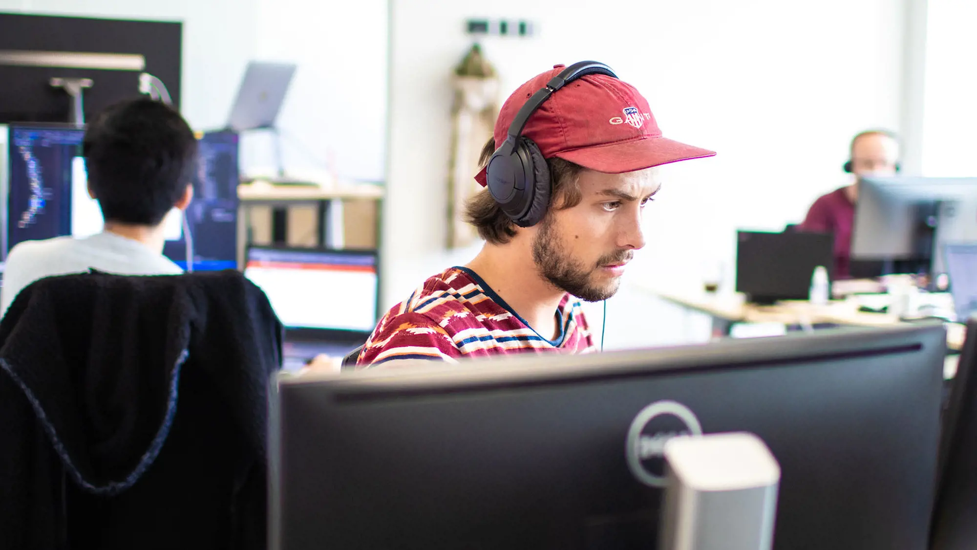 Udvikler Med Headset Frederik Schnack Eg Gadegaard