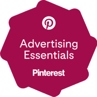 Pinterest Advertising Essentials Badge