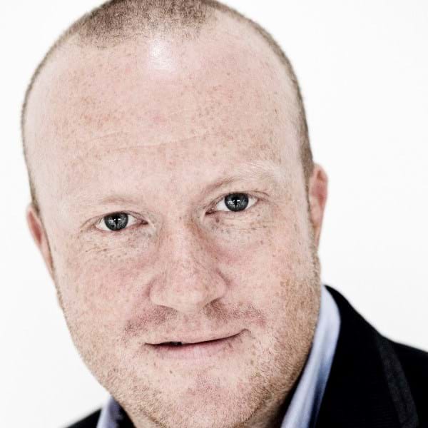 Close-up of a man's face