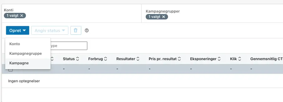 Linkedin Annoncering, Oprettelse Af Kampagne Linkedin Annoncering, Oprettelse Af Kampagne