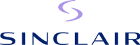 Sinclair logo featuring the company name in dark blue capital letters