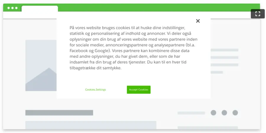 Cookie Banner Overlay Novicell Cookie Banner Overlay Novicell