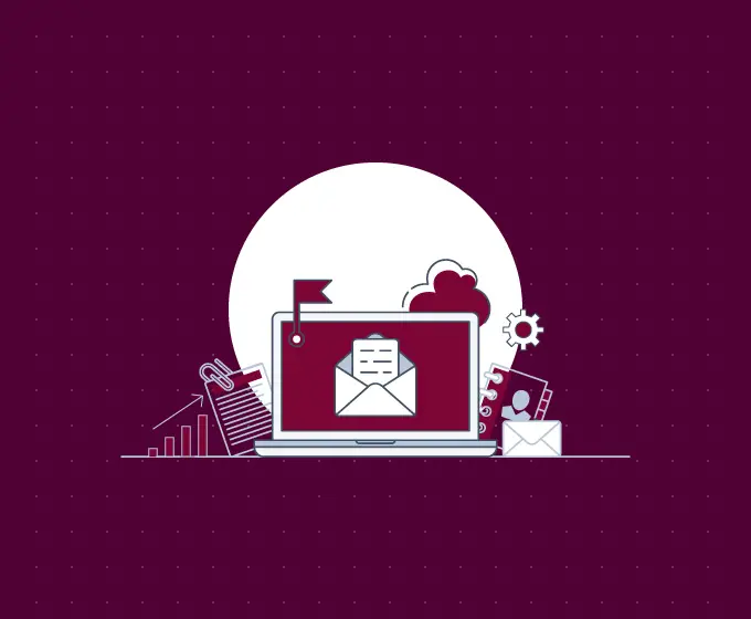 Novicell Blogpost Graphic Header Illustration af kundeservice version 3