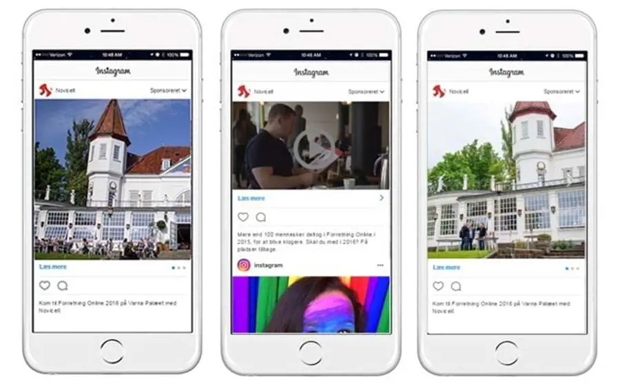 Announcering På IG, 3 Telefoner Billede Announcering På IG, 3 Telefoner Billede