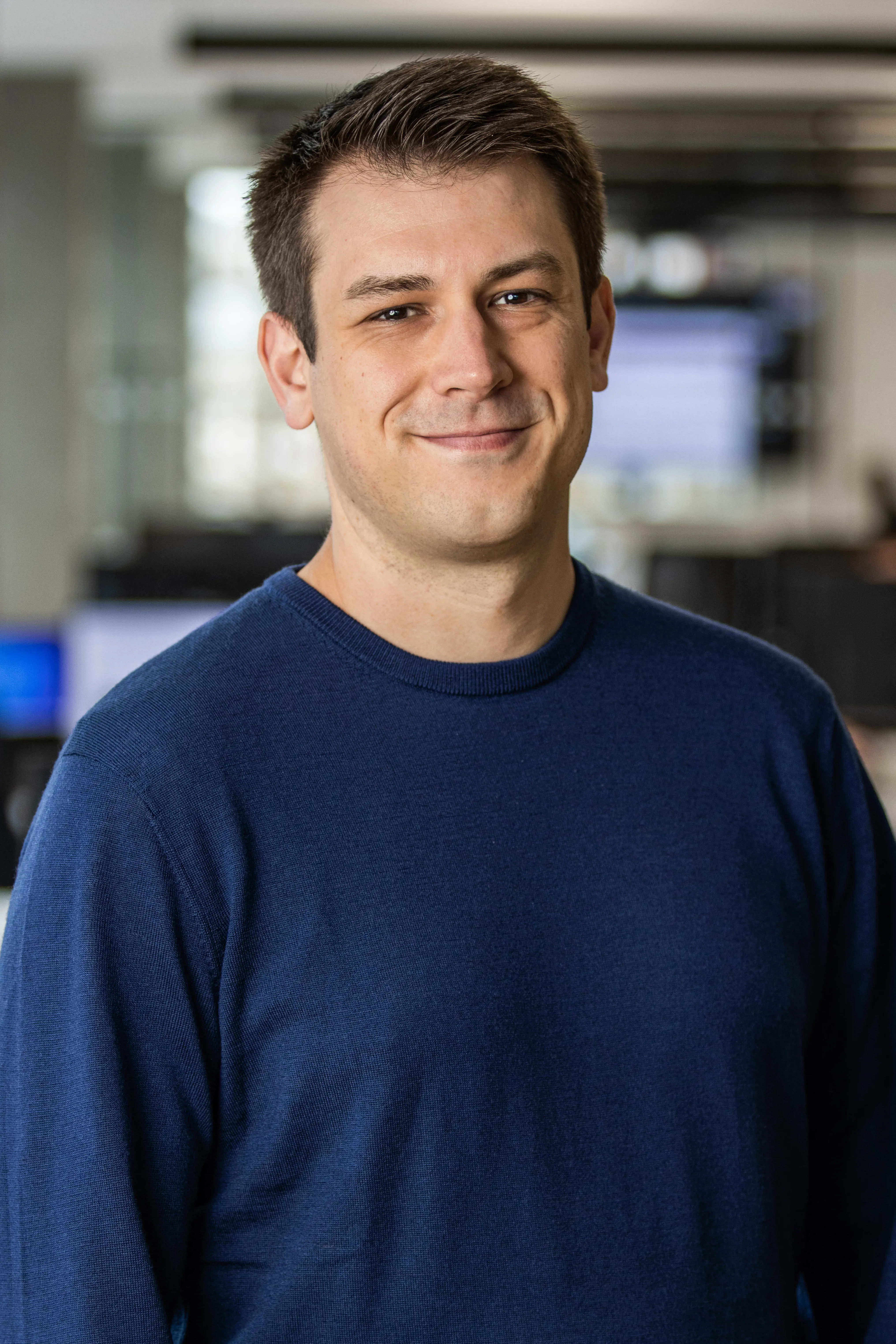 Close-up of a man's face