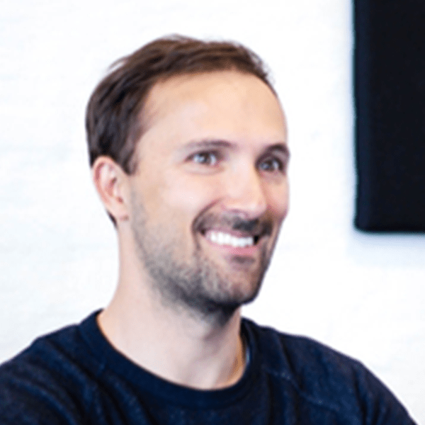 Close-up of a man's face